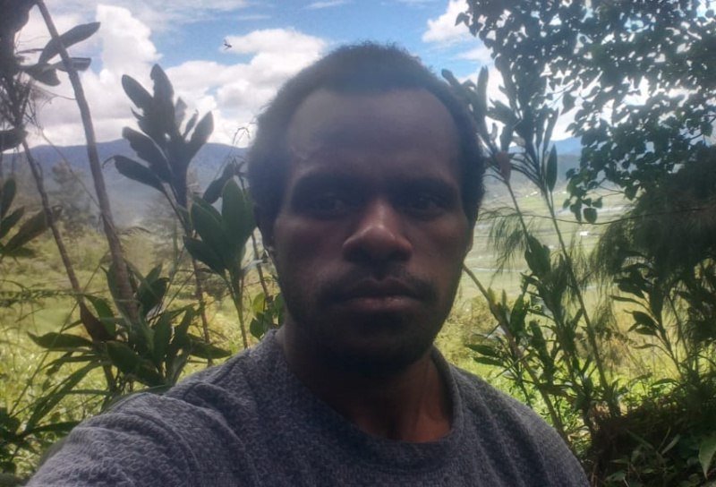 Beni Degei, mahasiswa STK-Touye Paapaa Deiyai, Papua Tengah